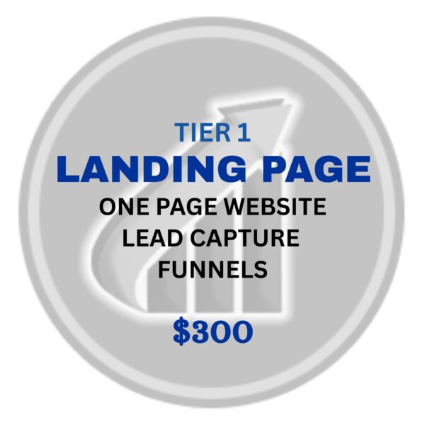 Tier 1 Landing Page